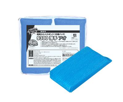 3M 3M Scotch Bright Highly Durable Net Sponge 9300 Thin Blue 10 Pieces 9300 (3M)