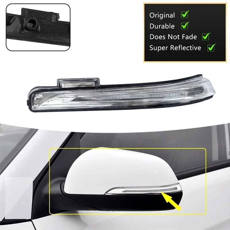 1Pair Car Rearview Mirror Turn Signal Lamp LED Indicator Lamp For Creta Ix25 2015- 87623-C9000 87613-C9000 Parts