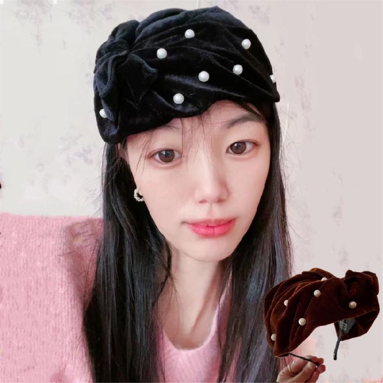 French Style Half Hat Hairband Teenagers Taking Photo Camping Party Headband