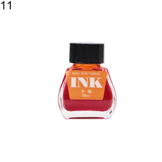 35ML 16 Colors Writing Painting Fountain Pen Ink Student School Office Supplies