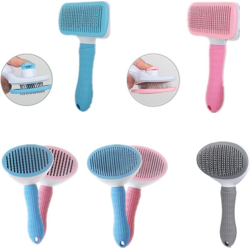 Buy Dog Comb Pet Hair Removal Comb Cat Dog OneClick Fading Knotting