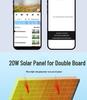 AOV4g Dual Lens Solar Camera with Dual Screen and 18x/36x Electric Zoom by HiEasy
