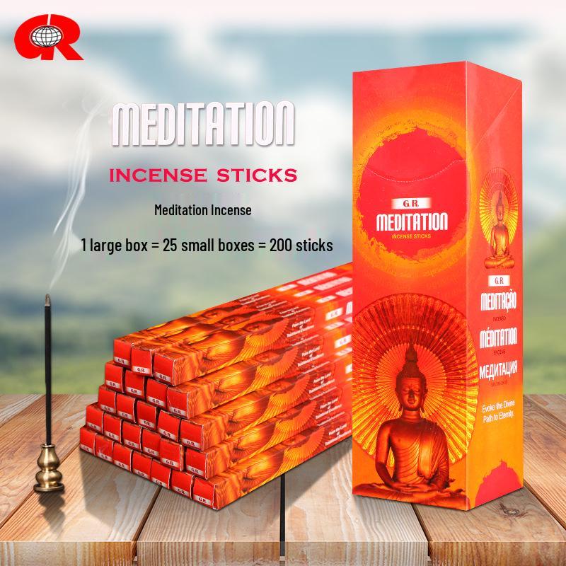 GR Indian Handmade Aromatherapy Incense - 43 Authentic Scents for Home Use