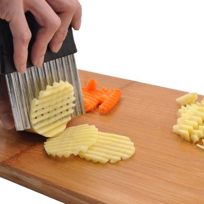 Patates Kızartması Kesici Paslanmaz Çelik Patates Cipsi Soyma Makinesi