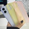 0.3mm Ultra Thin Matte Armor Translucent Case For iphone 16 Pro Max 16 Pro TPU Silicone Soft Cover 16 Color Funda 16 Plus