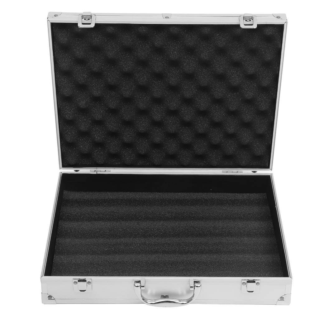 Aluminum Hard Case Tool Portable Travel Chest Carry Lockable Flight Case Aluminum Alloy Box Carrying Case Tools Container
