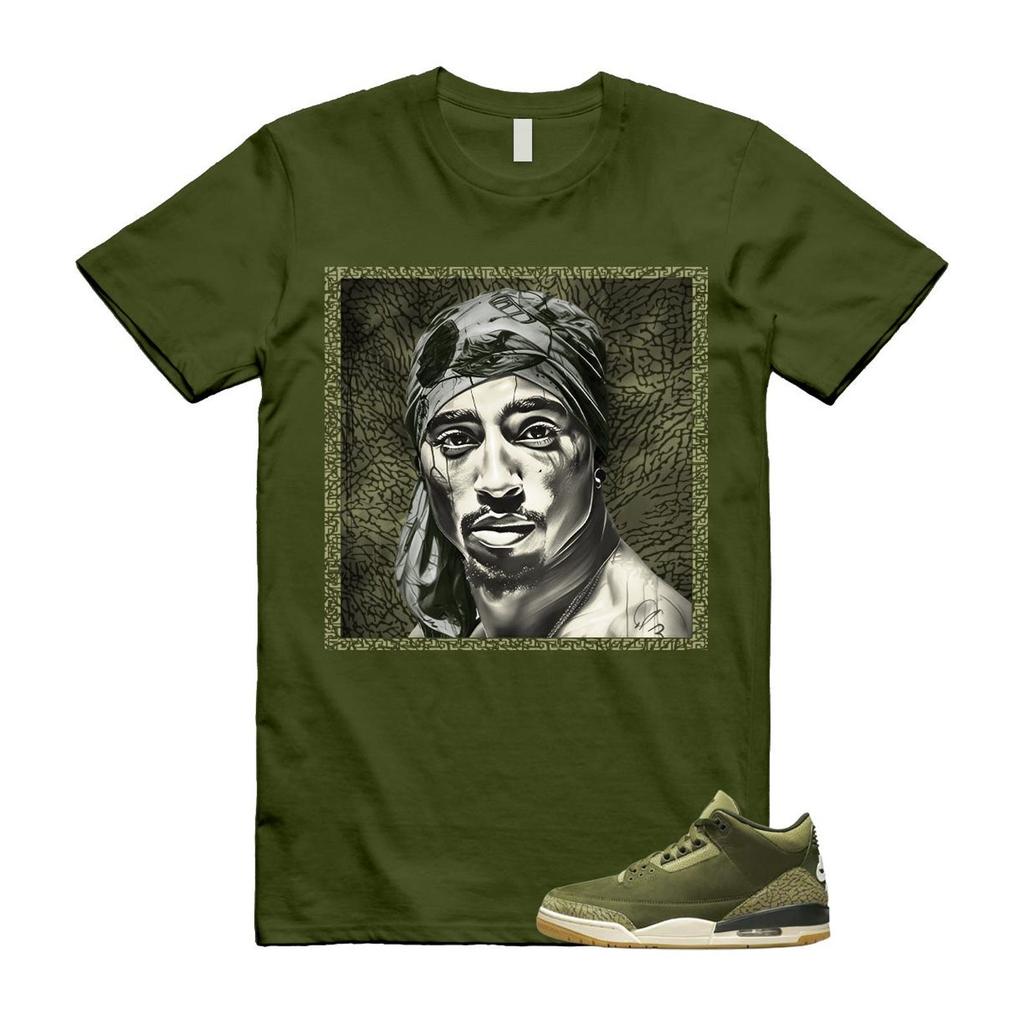 3 Family Affair Olive Sequoia Neutral Sail T Shirt Match PAC
