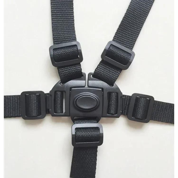 Baby Universal 5 Point Harness High Chair Safe Belt Seat Belts for Stroller Pram Buggy Children Kid Pushchair Child Dining Chair