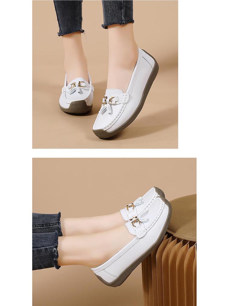 Women's Low-Cut Slip-On Non-Slip Shoes - Soft Sole, Comfortable Fit, Suitable for Spring and Autumn