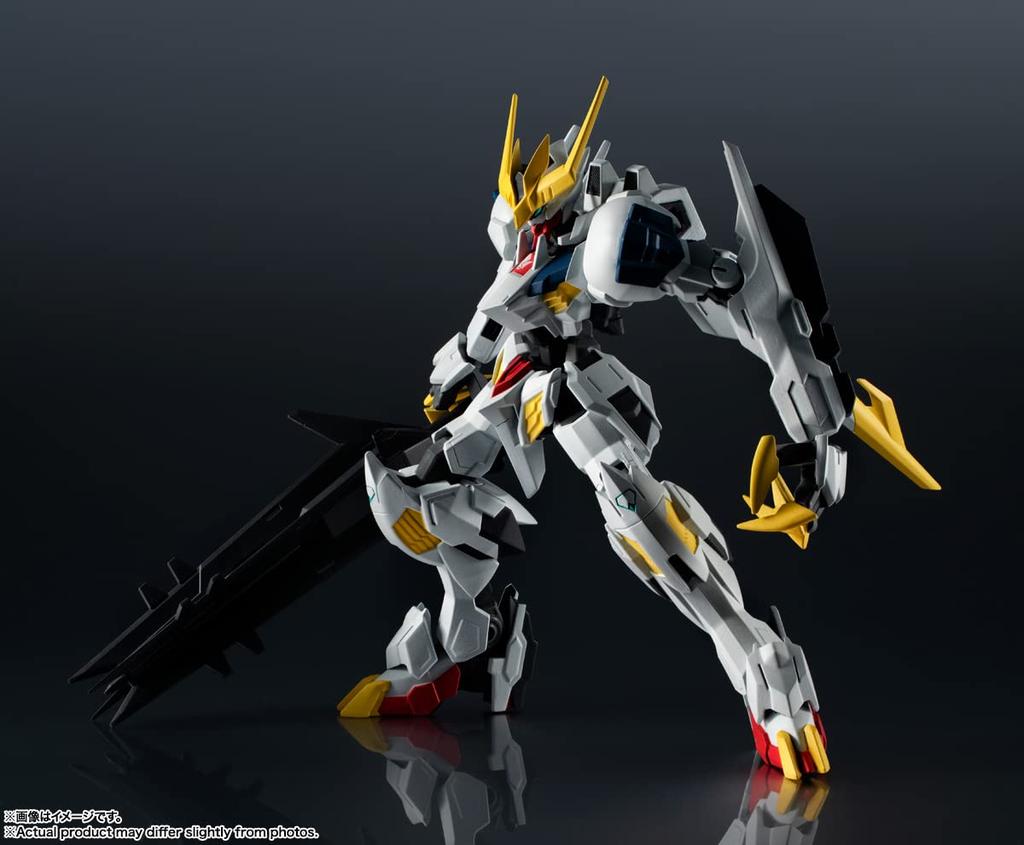 TAMASHII NATIONS GUNDAM UNIVERSE Mobile Suit Orphans Gundam Barbatos Lupus Rex GUNDAM BARBATOS LUPUS REX ABS PVC Painted Movable Figure Gundam