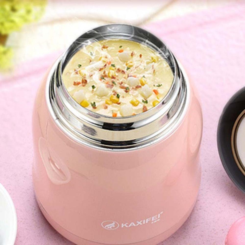 Leak-Proof Insulated Cup Large Capacity Thermos Bucket Vacuum Cup Thermal Breakfast Cup  Breakfast