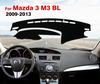 Für Mazda 3 M3 BL 2009 2010 2011 2012 2013 Armaturenbrettmatte Sonnenschutz Anti-UV Teppiche Autozubehör Armaturenbrettabdeckung für Auto