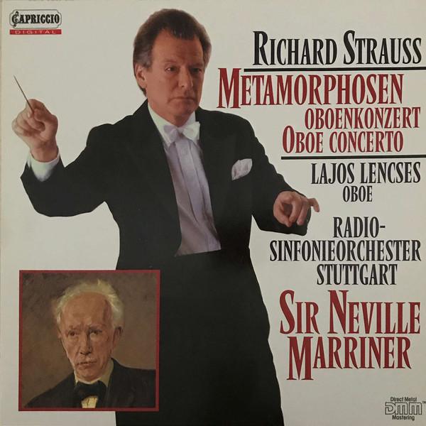 

LP Record RICHARD STRAUSS OBOE LAJOS LENCSS Metamorphosen Oboenkonzert Oboe C27231 Capriccio 1988 Germany Classical Used