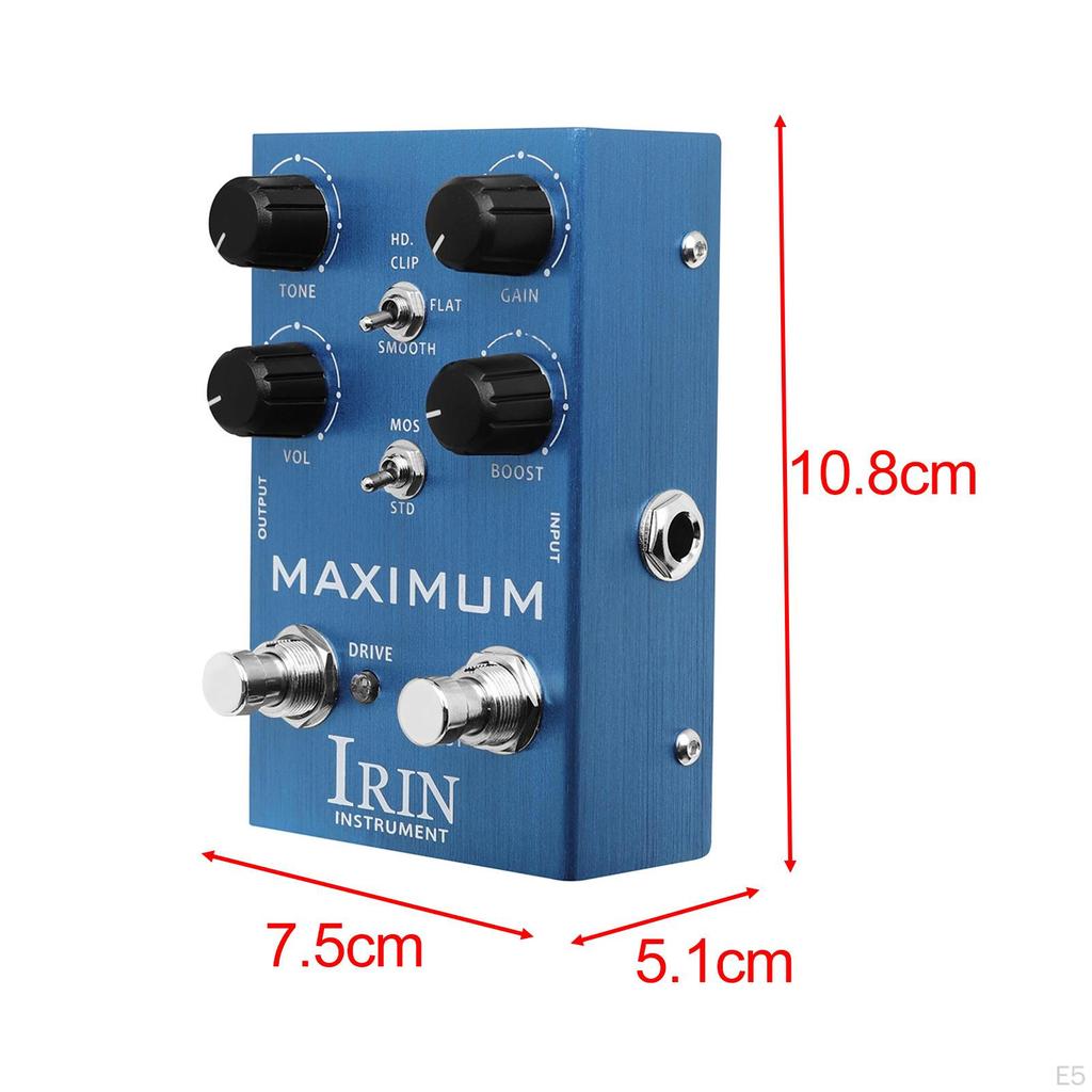 Kompaktes Effektpedal für E-Gitarristen