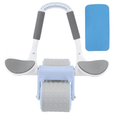Automatic Rebound Abdominal Wheel Detachable Handle Elbow Support Ab Core Equipment Wheel for Home