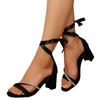 High-heeled sandals summer new European and American temperament sexy open-toed rhinestones with sandals