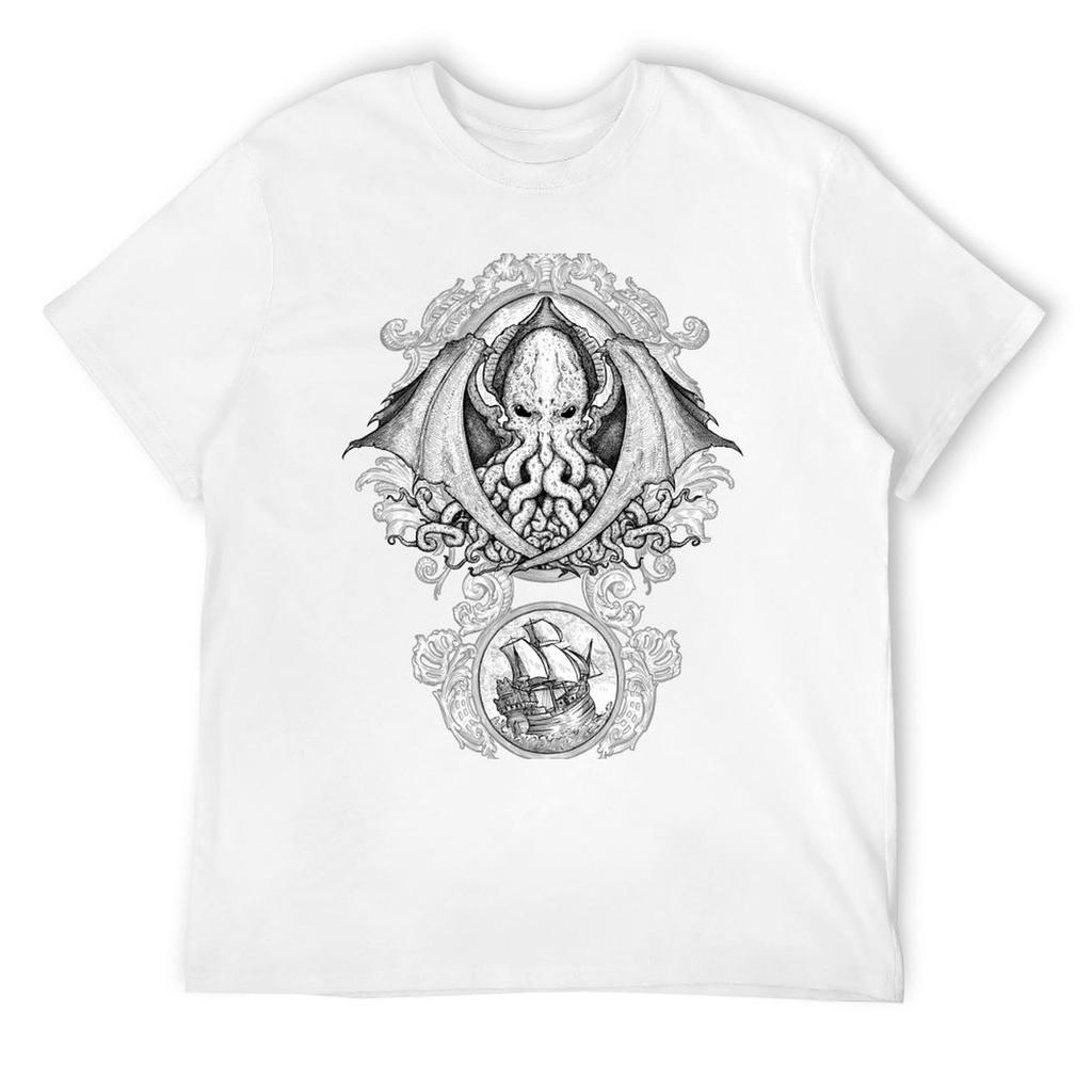 Cthulhu T-Shirt quick-drying custom shirt cute clothes black t-shirts for men