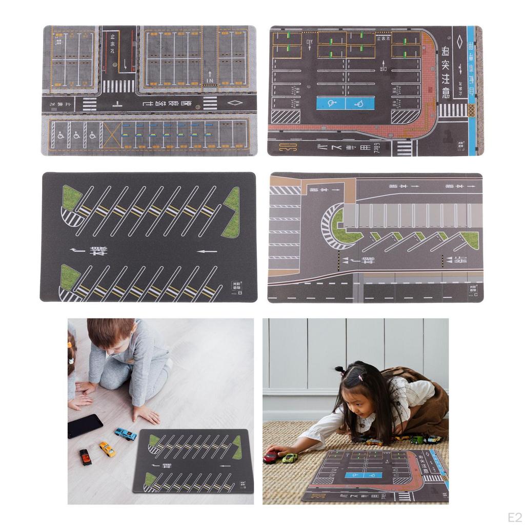 1/64 Parking Area Layout for Miniature Vehicle Models