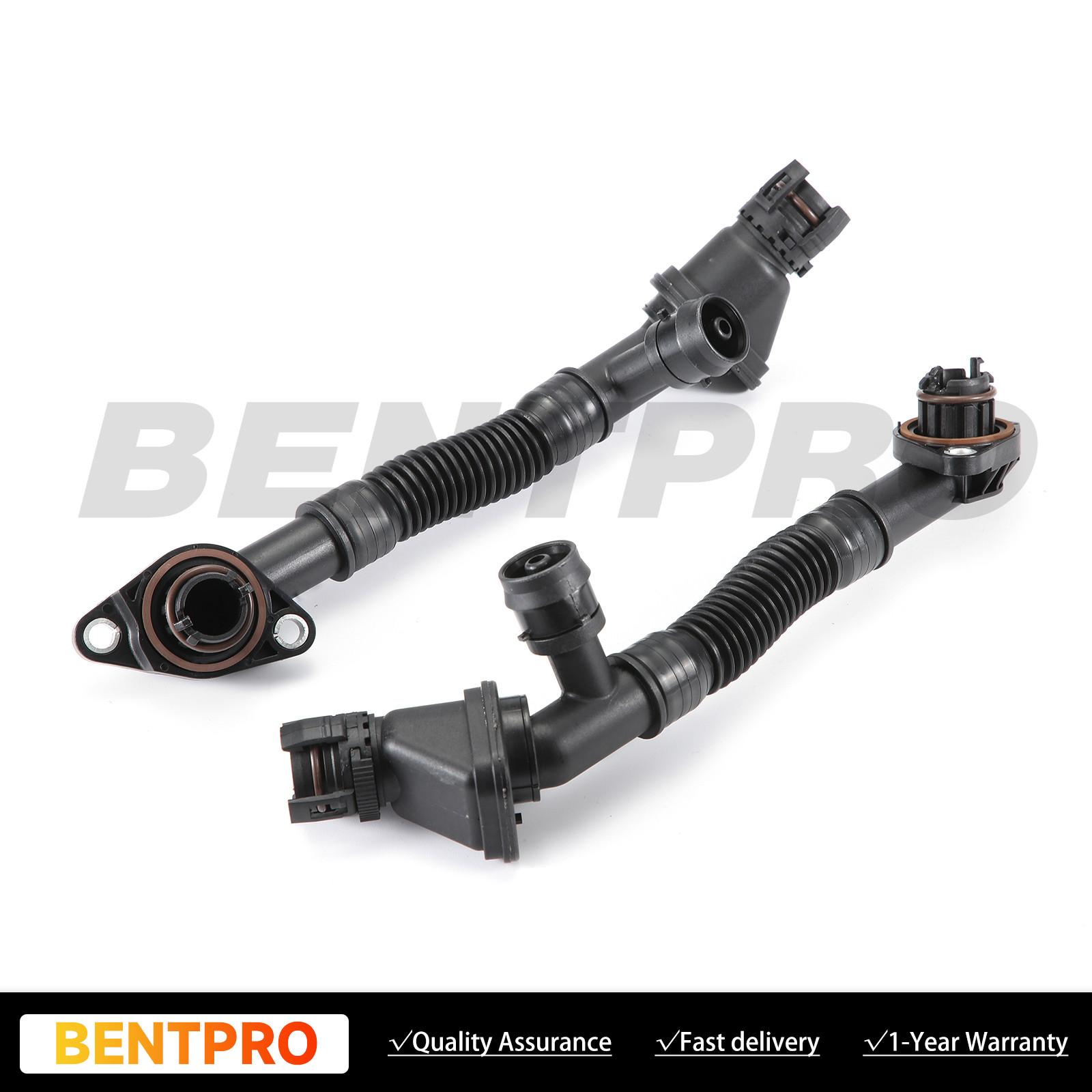 4PCS Breather Hoses Crankcase Vent Pipe