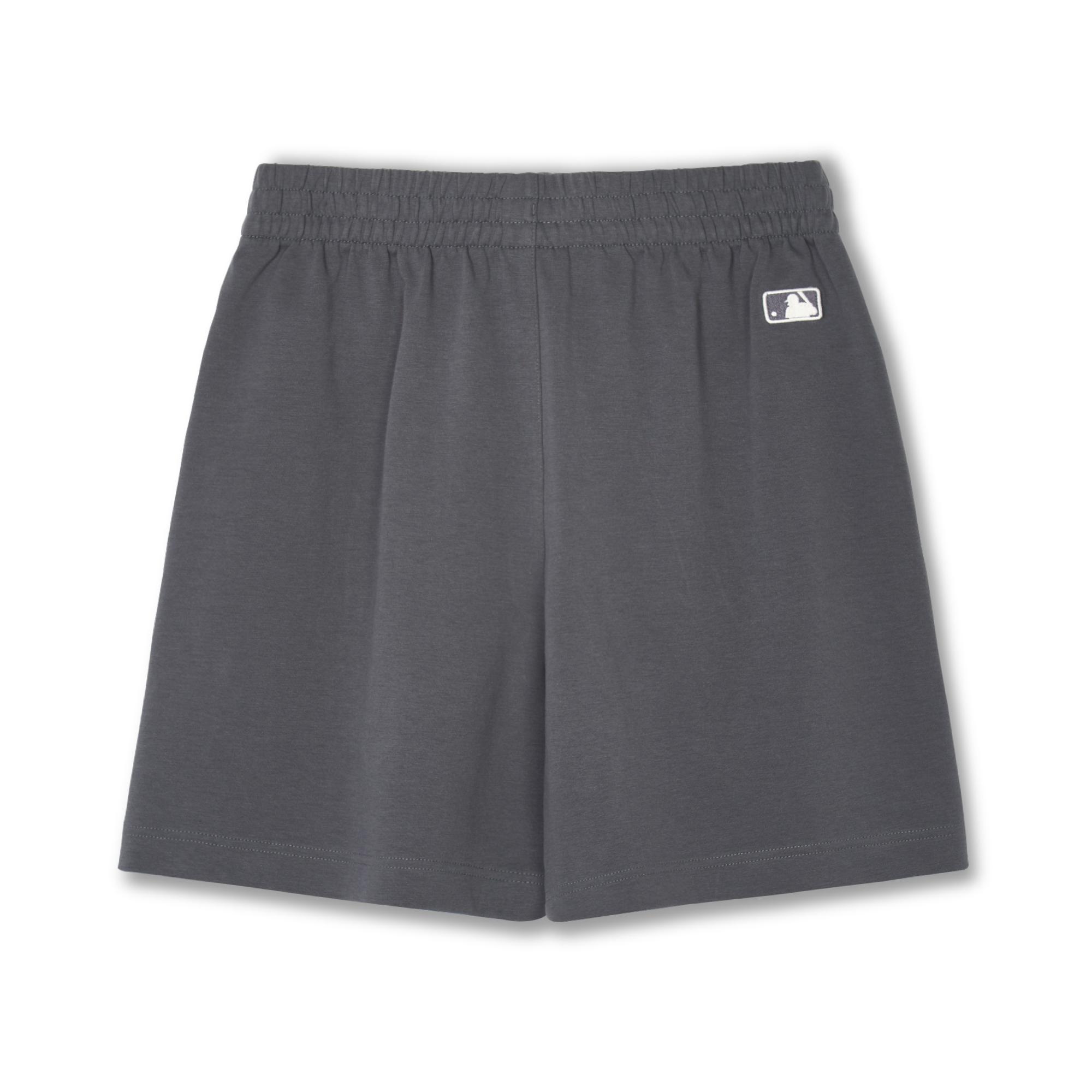 MLB Casual Shorts Unisex Charcoal Gray 3ASPB0143-43CGS S