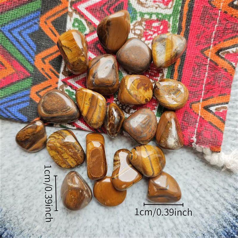 100g/pack Natural Tumbled Polished Crystal Quartz Stone Raw for Decoration Reiki Gifts Energy Therapy Size 15-20MM