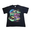 Vintage Kyle Perry T Shirt Mens Medium Black Mellow Yellow Grand Prix 90s Unisex T-Shirt