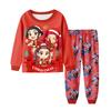 Children's Fashion Suit Skirt Round Neck Long Sleeve Top Pants