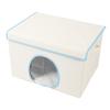 Pet House for Cats Small Dogs PP Insulated Foldable Pet Cave Hidway Cat Shelter for Home Outdoor