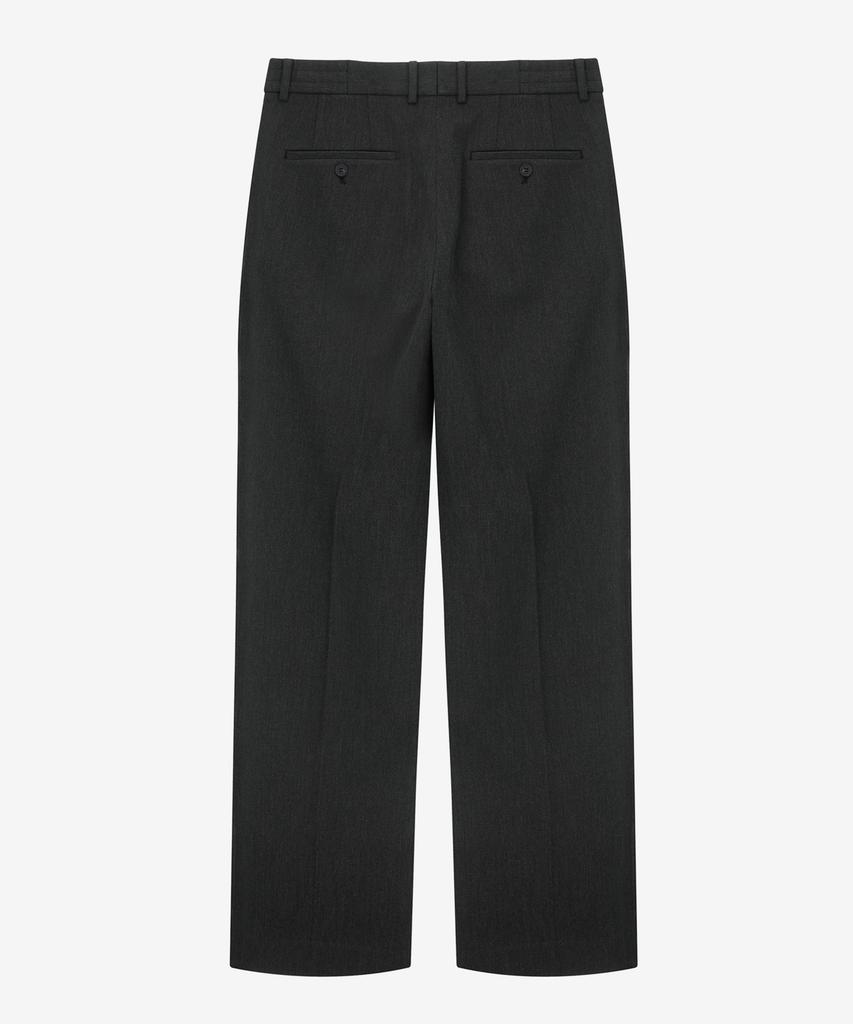 MINDBRIDGE [On] Do Good_[Warm] Wide One-Pleat Elastic Slacks - 2 Colors