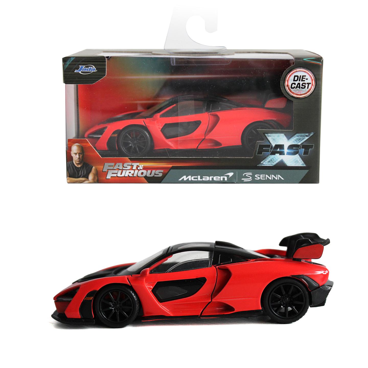 

JADA Diecast Model Car 1:32 Scale McLaren Senna The Fast and the Furious JD35614 червоний