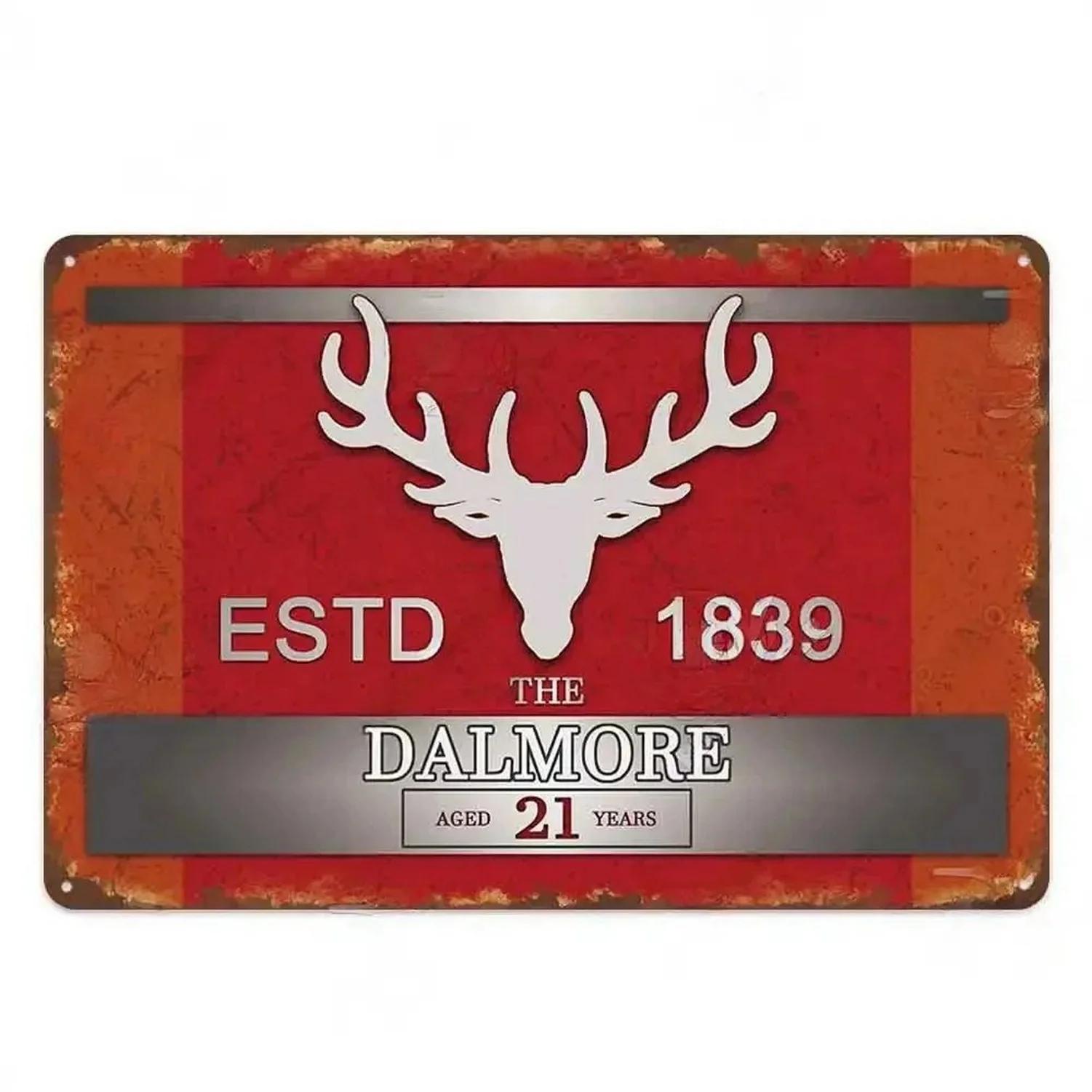 

Retro Metal Tin Sign Wall Art for Home Cafe Bar or Man Cave Vintage Style Decorative Plaque 20x30cm（7.8x11.8inch）