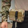 Buiten Multifunctioneel Nylon Bandriem Gesp Draagbaar Robuust Verstelbare Klittenband Bevestiging Kamperen Wandelen Rugzak Taille Hangend Sleutelhanger Touw