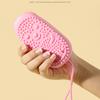 Soft Silicone Body Brush Scrubber Wash Bath Shower Exfoliating Skin Fit For Shampoo Massage Brush Cleaning Bathing Tool