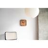El Commune Wall Clock Dowel Square NXT-J030