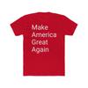 Trump T-shirt American Flag Maga 2024 Vintage Unisex Men's Cotton Crew Tee