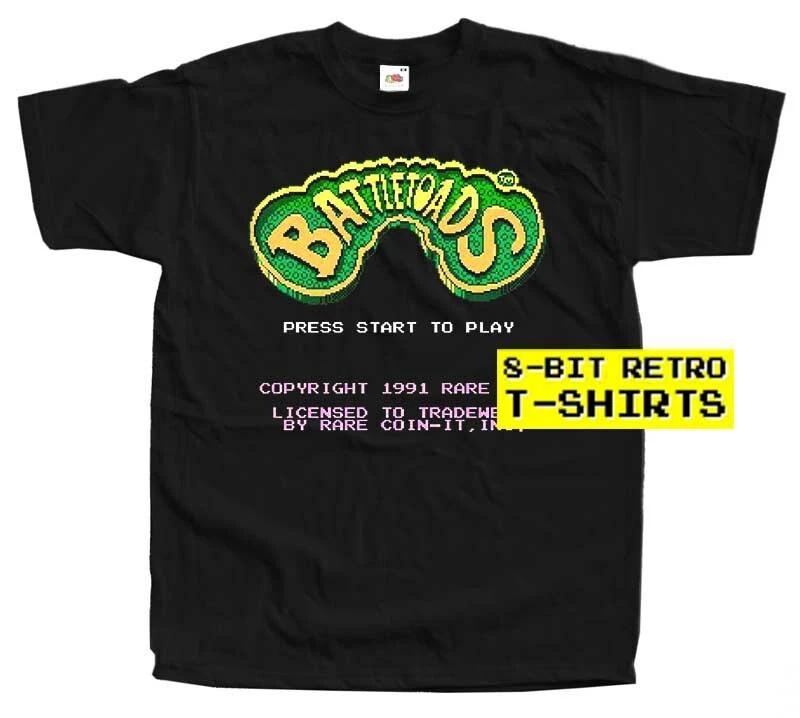 Battletoads START SCREEN V1 MEN T SHIRT All sizes S-5XL 100% COTTON 4XL