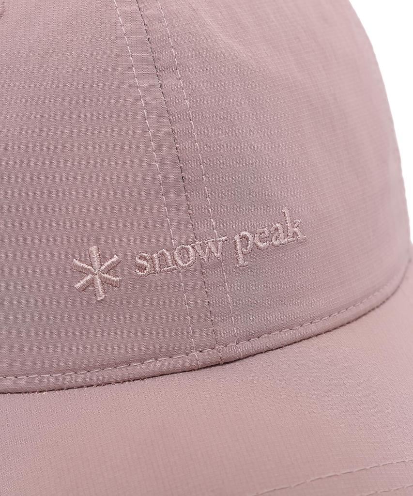 [Snow Peak] Eco Taslan Ball Cap GS-S26ZUFBC70 Headwear Cap Hat Men's Women's DEEP PINK M
