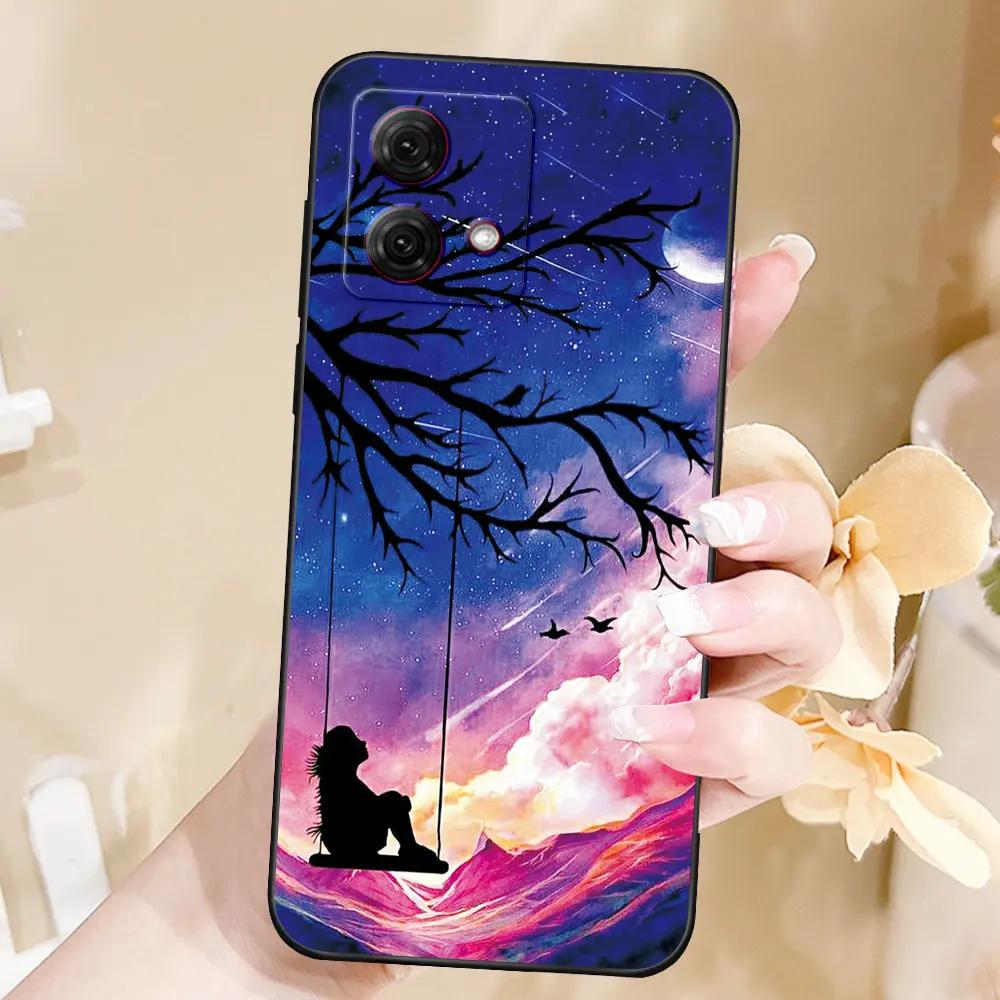 Case For Motorola G84 5G Coque TPU Soft Silicone Fashion Phone Funda For Moto G84 Cute Bumper For Moto G54 Back Cover