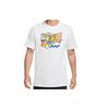 T Shirts Men's White Crew Neck Moderate Straight Fit CW0427-100