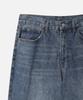 247Silijeu Curved Wide Denim Blue