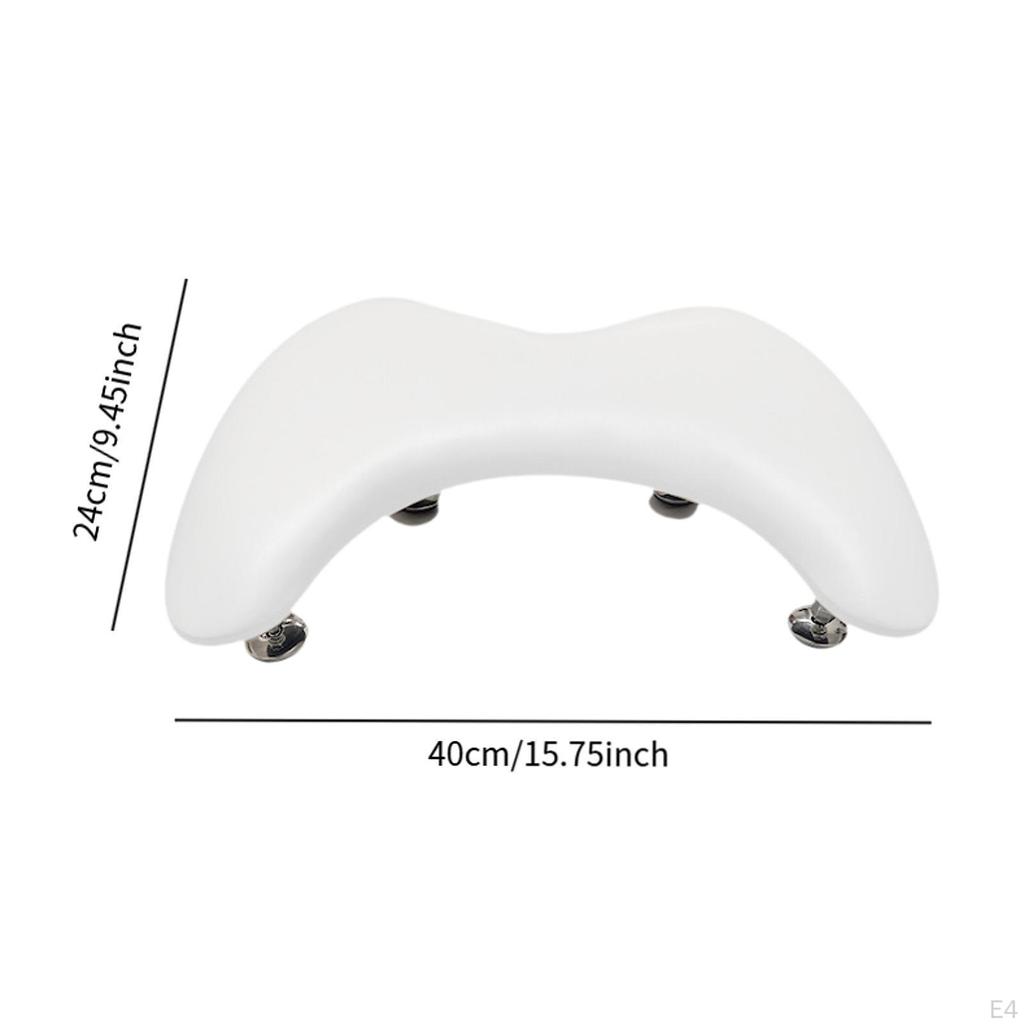 PU Leather U Shape Arm Rest, Detachable Manicure Armrest Nail Hand for Women Nails Supplies,