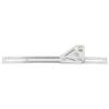 Woodworking Triangle Ruler Silver Flexible Wear Resistance Triangle Ruler with Bubble Level