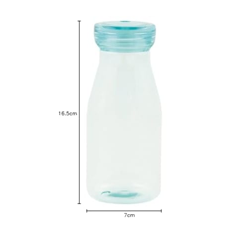 PEARL METAL Water Bottle, 450ml, Clear Green, Plastic, Aqua Bottle, Clear Assist, HB-3721