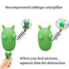 Vegetable Wor Mischievous Insect Trick Decompression Toy For Kids