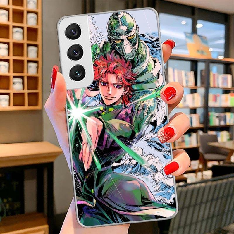 JoJo Bizarre Adventure Cover Phone Case For Samsung Galaxy S26 S25 Edge S24 Ultra S23 S22 Plus S21 S20 FE Soft Fundas Shell Gala