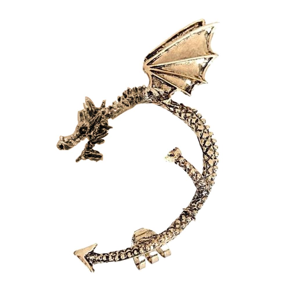 Women Vintage Punk Ear Cuff Alloy Earring Jewelry Ear Loop Decoration