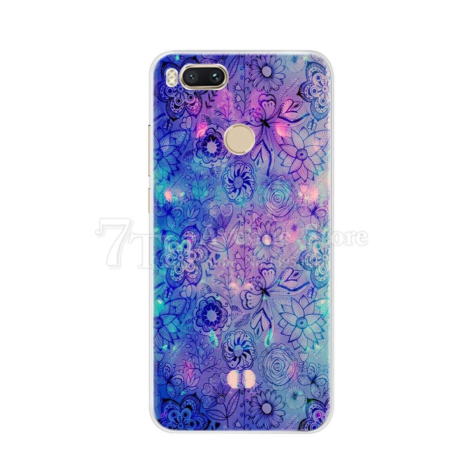 Pro Xiaomi Mi A1 Pouzdro Tištěné Pro Xaiomi Mi A1 TPU Pouzdro Pro Xiaomi Mi 5X Měkký Silikonový Zadní Kryt