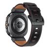 Metal+Leather Strap for Samsung Galaxy Watch Ultra 47mm  Wristband Accessories for Samsung Galaxy Watch 8-7 Ultra 47mm Belt