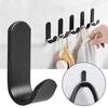 3Pcs Mehrzweck Wand Organizer Haken Hinter-tür Schlüssel Kleiderbügel Haken Bad Robe Handtuch Halter Rack Küche Hardware regal Haken
