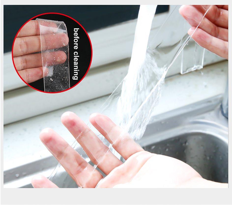 Transparent Tape Double-Sided Reusable Strong